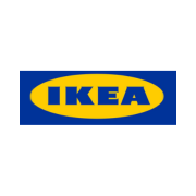 Cette image représente le logo de IKEA, un client de notre entreprise.