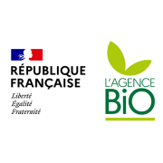 Cette image représente le logo de L'AGENCE BIO, un client de notre entreprise.