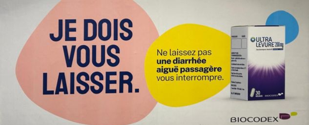 Cette image a pour objectif d'illustrer le sujet de l'article : la campagne publicitaire pour ULTRA-LEVURE, du groupe BIOCODEX qui a fait appel à nos services de conseil en choix d'agences.