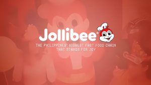 Cette image illustre la campagne JOLLIBEE dont il est question dans l'article.