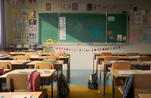 Cette image illustre l'une des campagnes présentées dans ce Benchmark publicitaire portant sur la rentrée scolaire. Cette illustration est tirée de la campagne réalisée par PUBLICIS CONSEIL PARIS pour CARREFOUR.