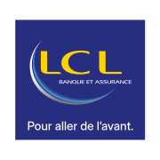 Cette image représente le logo de notre client LCL. Nous avons accompagné cette banque dans sa recherche d'une agence capable de concevoir leur nouveau territoire de communication