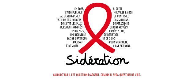 Illustration de la campagne Sidération pour SIDACTION - un client PITCHVILLE