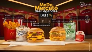 Cette galerie d'image reprends des captures de la campagnes McDonalds dans le cadre de son sponsoring de la Ligue 1 de football dont il est question dans ce benchmark