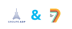 Cette image illustre le nouveau partenariat entre le Groupe ADP t l'agence THE 7th HOUSE. AMO pitchville