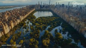 Cette galerie d'images reprend des captures d'écran de la campagne United Nations Association of Australia - Mad World par AiCandy. Cette campagne montre l'un des effets du réchauffement climatique : la montée du niveau de l'eau et ses répercutions, des villes entières submergées. Une campagne du bench ADFORUM pour PITCHVILLE.