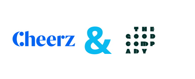Cette image reprend les logos de la marque d'impression photos CHEERZ et de l'agence THE GOOD COMPANY. Elle illustre le propos de l'article à savoir qu'à l'issue d'une compétition d'agence organisé par PITCHVILLE pour son client CHEERZ, l'agence THE GOOD COMPANY a remporté le budget.